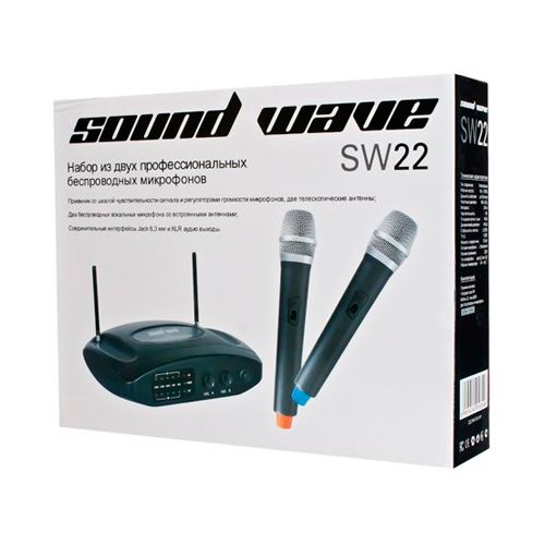 Набор Микрофонов Sound Wave SW22, беспроводные / Веб-камеры №3