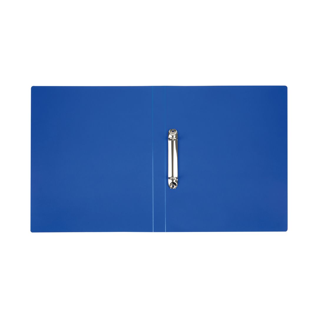 Папка Стамм, А4 пішім, 2 сақинада, түбі 25 мм, көк / Сақинадағы папкалар №3