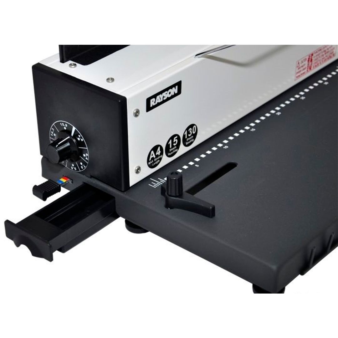 Переплетная машина Rayson TD-1500, металлическая пружина 3:1, переплет 120 лист., пробивка 15 листов / Переплетные машины №2 oe.kz Переплетная машина Rayson TD-1500, металлическая пружина 3:1, переплет 120 лист., пробивка 15 листов / Переплетные машины №2