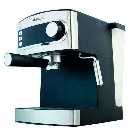 Кофеварка рожковая Saturn ST-CM7094, черная / Кофеварки	
