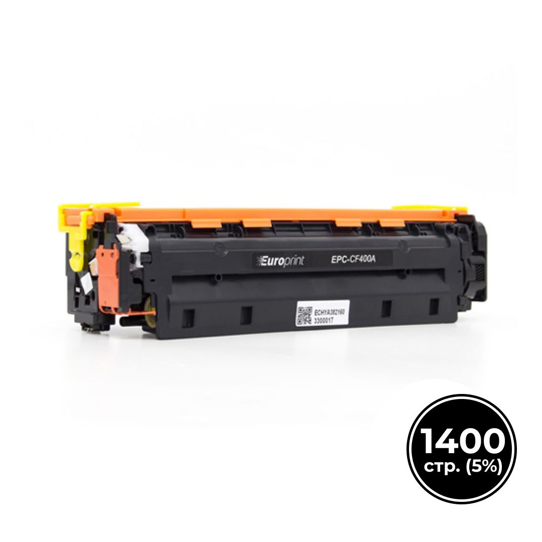 Картридж совместимый HP CF400A для Color LJ Pro M252/M277/MFP M274, черный / Картриджи  черные