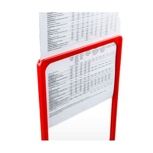 Напольная перекидная система для рамок формата А4  INFOLINE-ECO / Демонстрационные системы №3