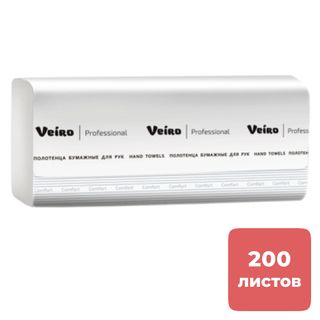 Полотенца бумажные Veiro Professional Premium, 2-х слойные, 22*24 см, Z-сложение, белые / Полотенца для диспенсеров oe.kz Полотенца бумажные Veiro Professional Premium, 2-х слойные, 22*24 см, Z-сложение, белые / Полотенца для диспенсеров