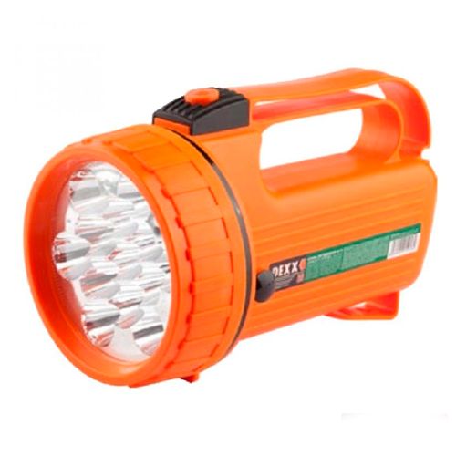 Фонарь светодиодный DEXX, 13LED, 4D батарейки, оранжевый  / Фонари