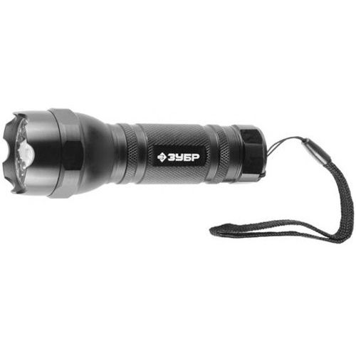 Фонарь светодиодный ЗУБР "ЭКСПЕРТ", тип элементов питания 3хААА, 15 светодиодов, 4 режима работы / Фонари