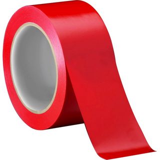 Упаковочная клейкая лента, ширина ленты 48 мм, длина намотки 50 м, толщина 47 мкр, красная / Упаковочные и малярные ленты