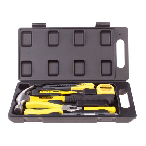 Набор инструментов STAYER "STANDARD" ТЕХНИК для ремонтных работ, 7 предметов / Измерительный инструмент