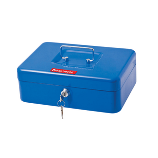 Денежный ящик Brauberg, размер 90*180*250 мм, масса 1,226 кг / Ящики для денег