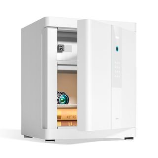Сейф Deli "4025", биометрический + электронный код + ключ, 470*380*320 мм, 54 кг / Сейфы
