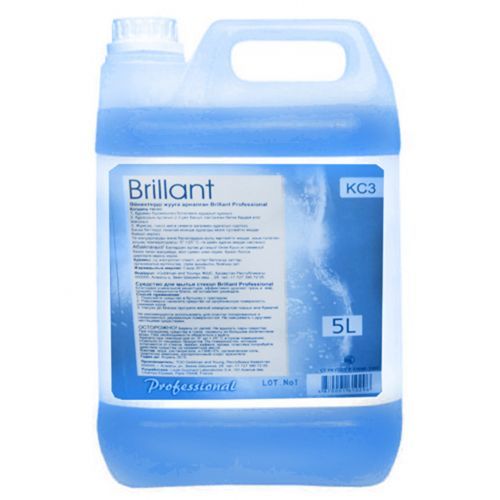 Средство для мытья стекол «BRILLIANT», 5000 мл / Средства для мытья стекол