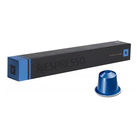 Капсулы Nespresso Vivalto Lungo, 10 шт., с цветочным ароматом / Кофе и чай в капсулах