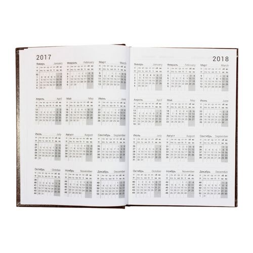 Ежедневник недатированный Proff Tanarto, 2015-2018 г, А5, 160 л, в линейку, зеленый / Ежедневники недатированные №4