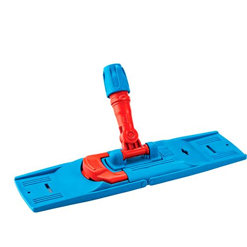 Держатель для мопа Uctem, размер 40 см, ударопрочный, пластиковый, флаундер, голубой / Швабры и комплекты