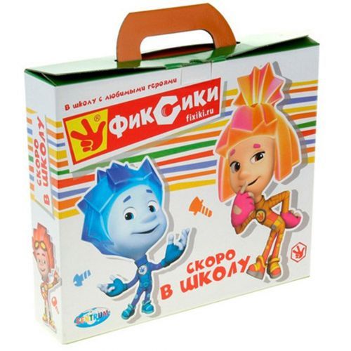 Набор школьно-письменных принадлежностей для детей Centrum "ФикСики", 11 товаров / Тетради школьные