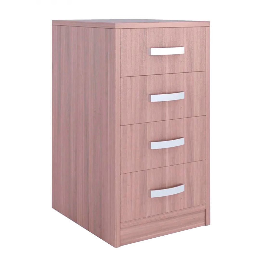 Тумба приставная Кул-6, 500*400*750 мм, высокая, 4 ящика / Тумбы