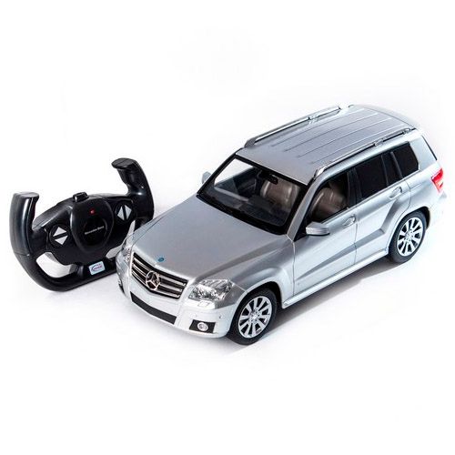 Радиоуправляемая машинка Rastar "Mercedes-Benz GLK-Class 31900S", 1:14, серебристая / Подарки и сувениры