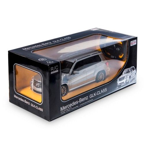 Радиоуправляемая машинка Rastar "Mercedes-Benz GLK-Class 31900S", 1:14, серебристая / Подарки и сувениры №2