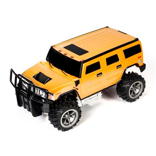 Радиоуправляемая машинка Rastar "HUMMER H2 28810Y", 1:14, желтая / Подарки и сувениры №2