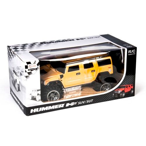 Радиоуправляемая машинка Rastar "HUMMER H2 28810Y", 1:14, желтая / Подарки и сувениры №3
