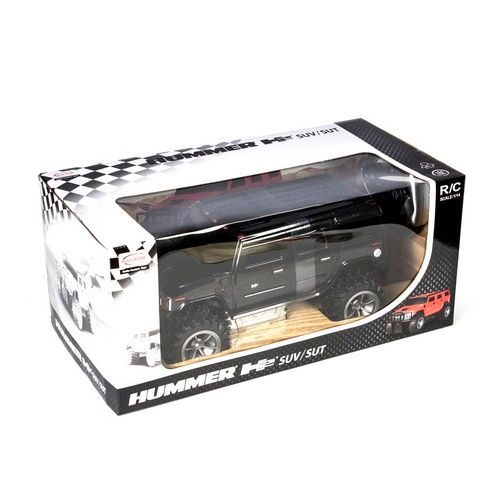 Радиоуправляемая машинка Rastar "HUMMER H2 28810B", 1:14, черная / Подарки и сувениры №3