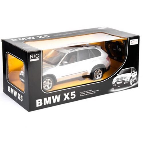 Радиоуправляемая машинка Rastar "BMW X5 23200(1)S", 1:14, серебристая / Подарки и сувениры №3