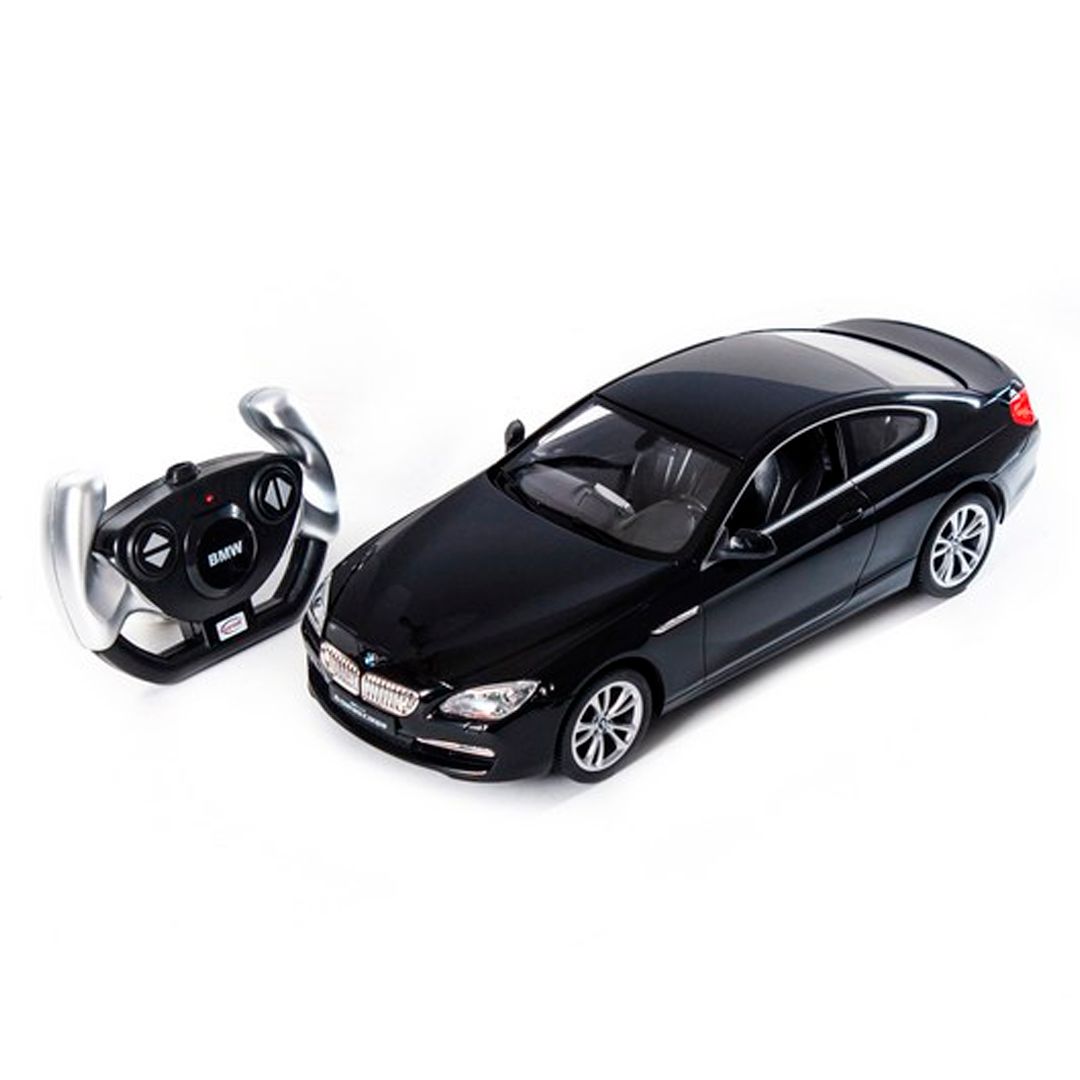 Радиоуправляемая машинка Rastar "BMW 6 Series 42600B", 1:14, черная / Подарки и сувениры