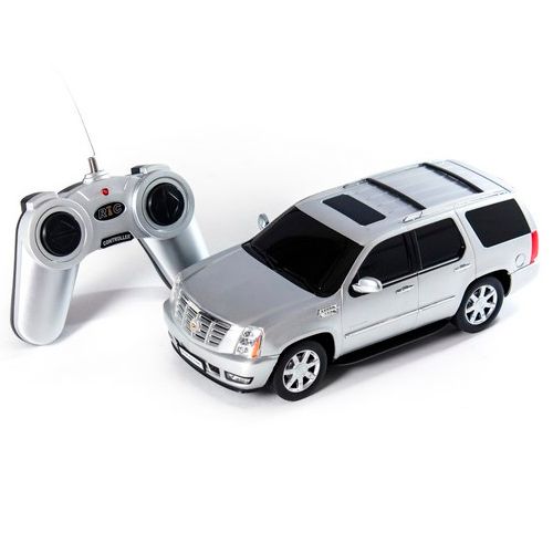 Радиоуправляемая машинка Rastar "Cadillac Escalade 28300S", 1:24, серебристая / Подарки и сувениры oe.kz Радиоуправляемая машинка Rastar "Cadillac Escalade 28300S", 1:24, серебристая / Подарки и сувениры