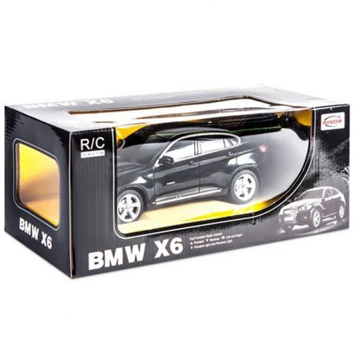 Радиомен басқарылатын машина Rastar "BMW X6 31700B", 1:24, қара / Сыйлықтар мен кәдесыйлар №3