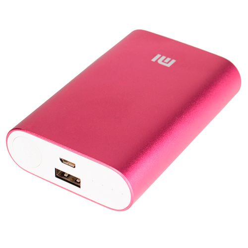 Портативное зарядное устройство Xiaomi Mi Power Bank VNX4144GL, 10000mAh, вых. USB-1*2А, красное / Портативные зарядные устройства