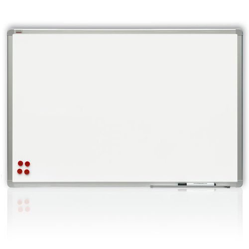 Доска магнитно-маркерная, размер 90*150 см, с полочкой для аксессуаров / Магнитно-маркерные доски №2