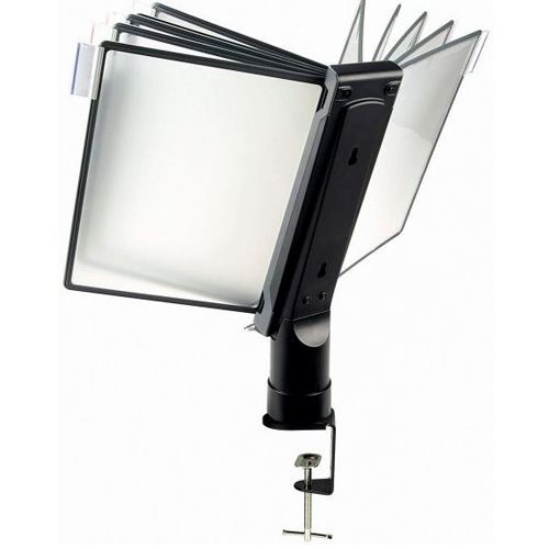 Дисплейная настольная система Aidata, 10 панелей, с креплением к столу, черная / Демонстрационные системы