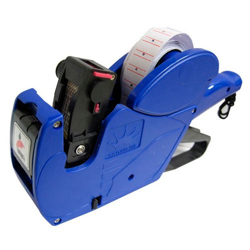 Пистолет для ценников Foska, размер этикетки 21*12 мм, 8 разрядов / Этикет-пистолеты, этикет-лента №2