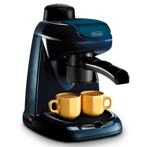 Кофеварка рожковая DeLonghi EC 5, 800 Вт, темно-синяя / Кофеварки	
