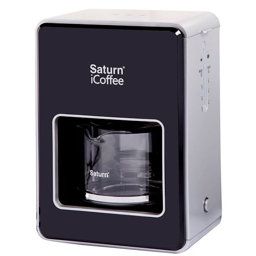 Кофеварка Saturn ST-CM7080, 900 Вт, капельная, черная / Кофеварки	
