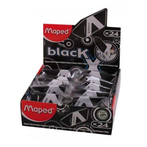 Ластик Maped "Black Pyramide" треугольный, 21*42 мм, черный, цена за штуку