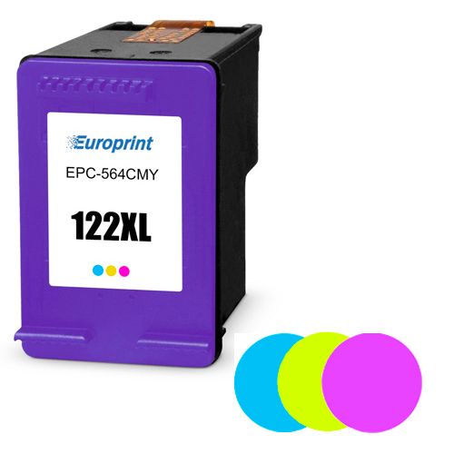 Картридж совместимый HP 564CMY, №122xl для DeskJet 1000/1050/2000/2050/2054, цветной / null