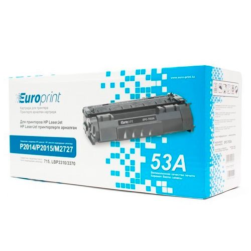 Картридж совместимый HP 7553A для LaserJet P2014/P2015/M2727, черный / Картриджи  черные №2