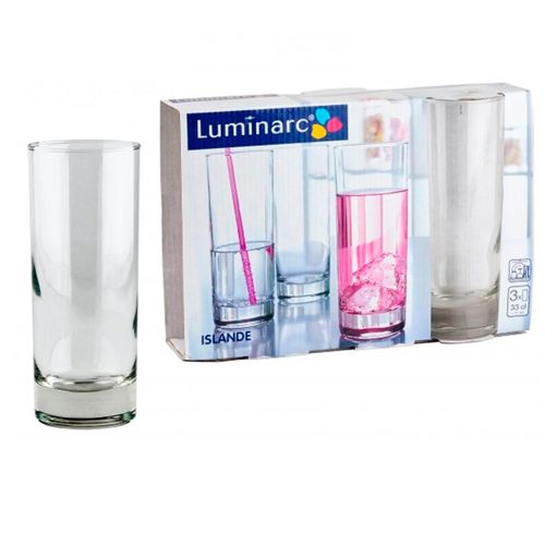 Набор стаканов Luminarc "Islande", 330 мл, 3 шт в упаковке / Посуда столовая