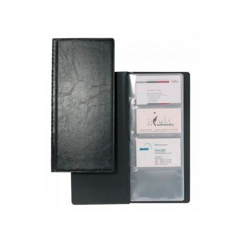 Визитница 4-х рядная Durable "VISIFIX" на128 визиток, 253*115 мм, черная / Визитницы настольные oe.kz Визитница 4-х рядная Durable "VISIFIX" на128 визиток, 253*115 мм, черная / Визитницы настольные