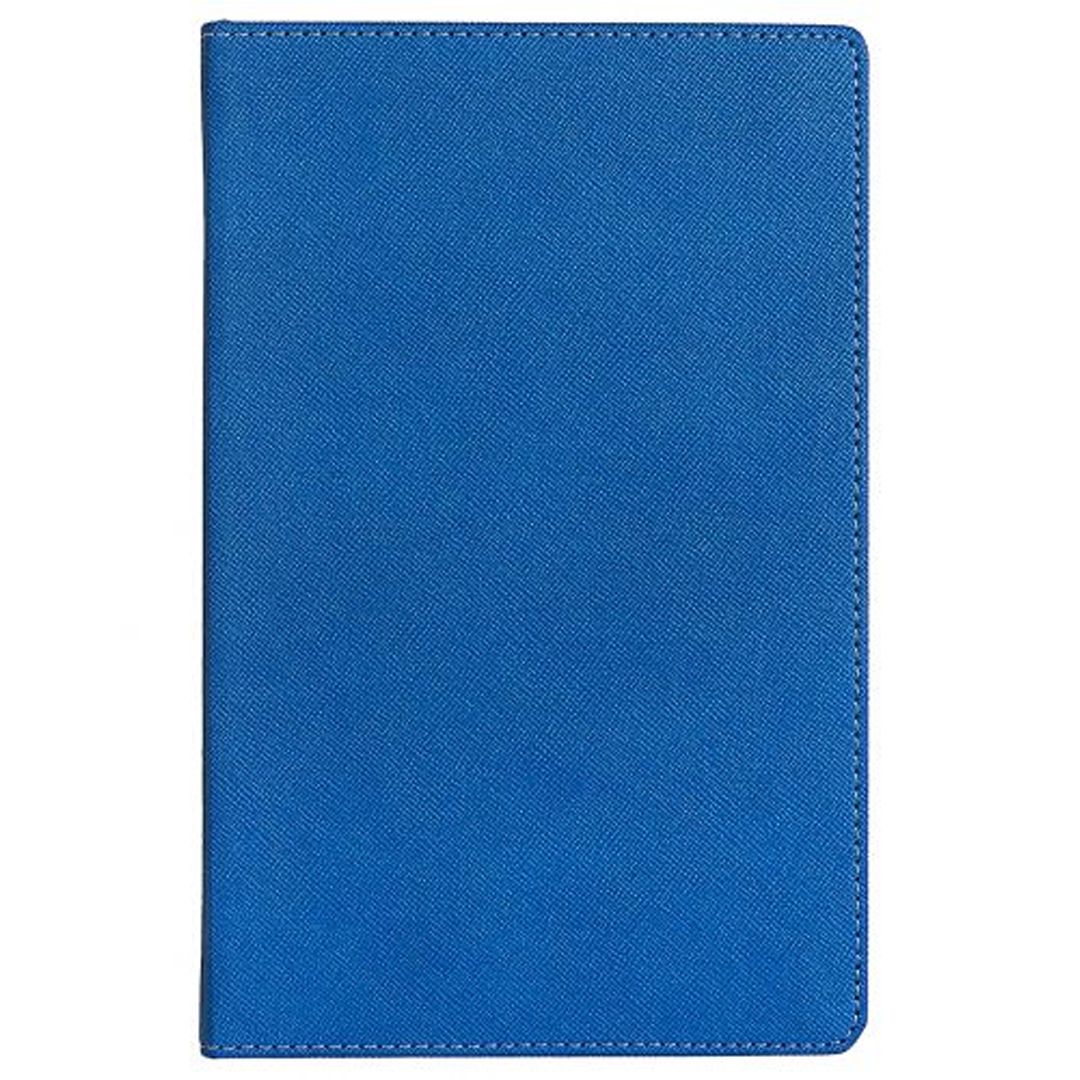Записная книжка Lady Book, А5, 128 л, в линейку, синяя