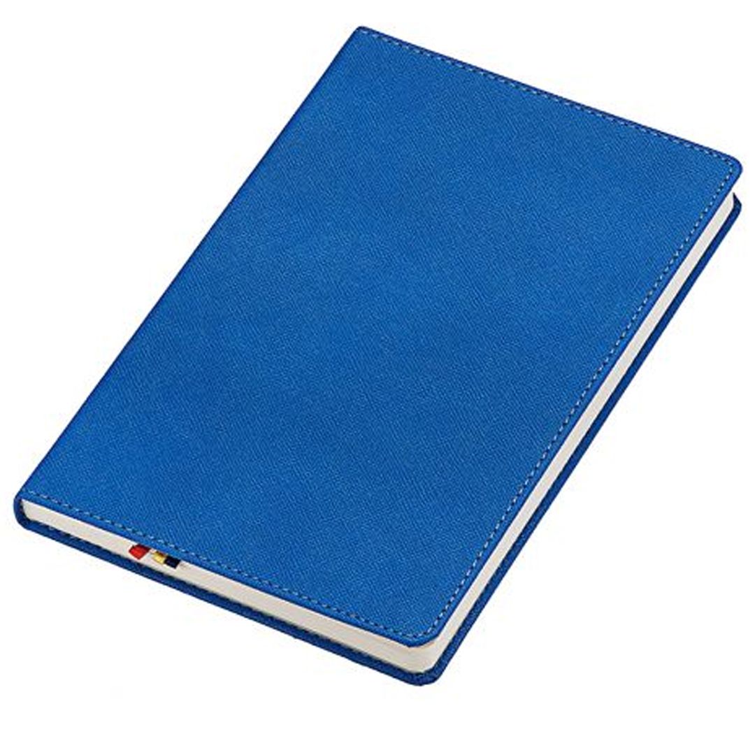 Записная книжка Lady Book, А5, 128 л, в линейку, синяя