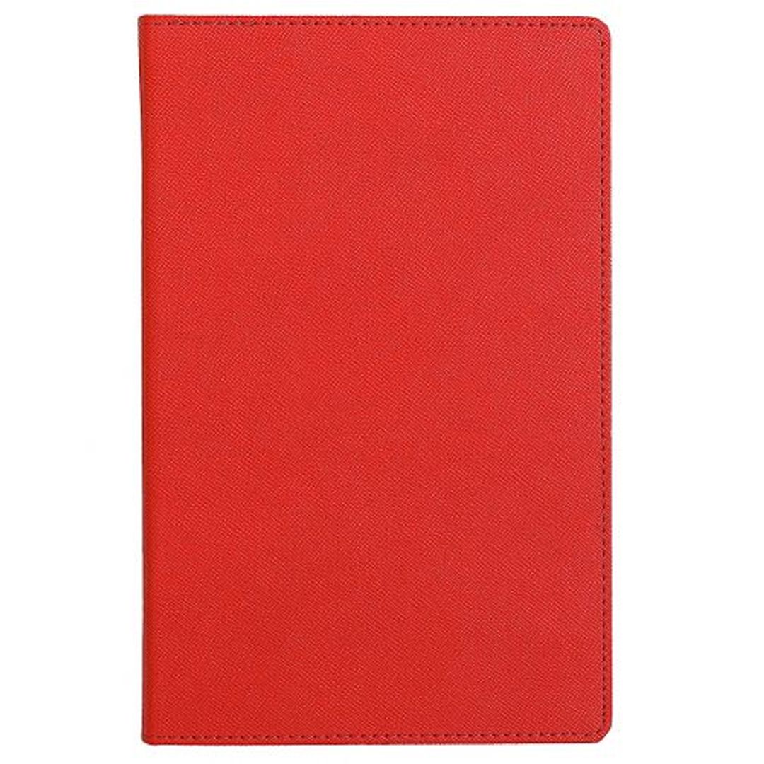 Записная книжка Lady Book,  А5, 128 л, в линейку, красная / Записные книжки