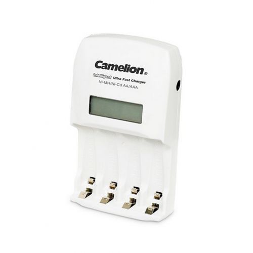 Зарядное устройство Camelion "Intelligent Ultra Fast Charger" BC-0907-0, 4*AAA/4*AA, белое