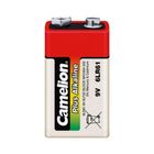 Батарейки Camelion Plus Alkaline крона 6F22 6LR61-SP4, 9V, 4 шт./уп, цена за упаковку