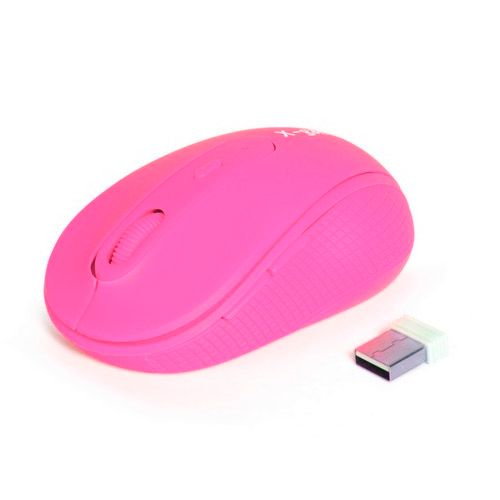 Мышь беспроводная оптическая X-Game XM-810OGP, USB, 6 кнопок, 1200/2400 dpi, неоново-розовая / Мыши беспроводные oe.kz Мышь беспроводная оптическая X-Game XM-810OGP, USB, 6 кнопок, 1200/2400 dpi, неоново-розовая / Мыши беспроводные