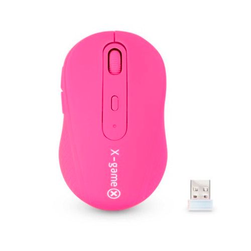 Мышь беспроводная оптическая X-Game XM-810OGP, USB, 6 кнопок, 1200/2400 dpi, неоново-розовая / Мыши беспроводные №3 oe.kz Мышь беспроводная оптическая X-Game XM-810OGP, USB, 6 кнопок, 1200/2400 dpi, неоново-розовая / Мыши беспроводные №3