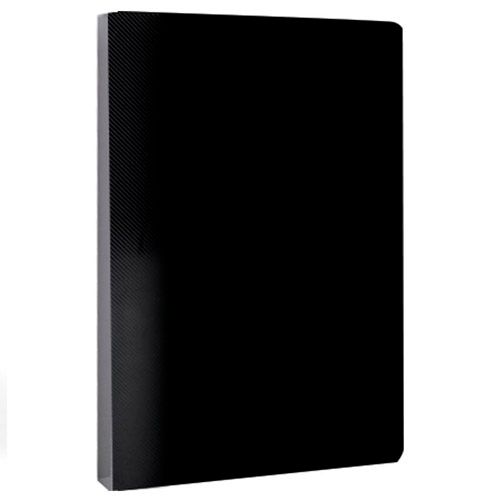 Папка файловая на 20 файлов Berlingo Line, А4 формат, корешок 14 мм, черная / Папки файловые