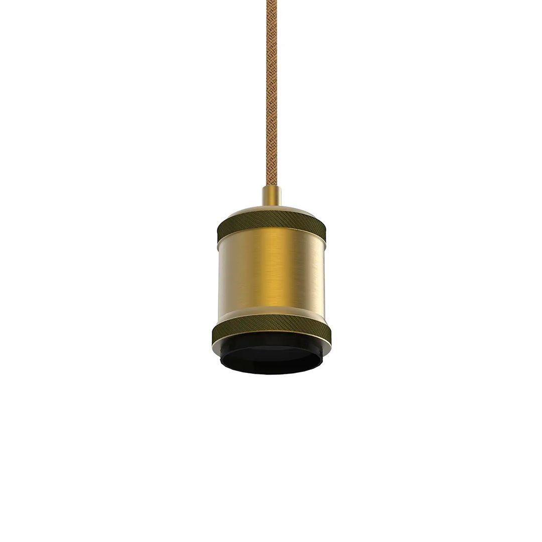 Светильник подвесной Gauss Decor PL022, без лампы, бронзовый, E27, 1 м / Светильники настольные №3 oe.kz Светильник подвесной Gauss Decor PL022, без лампы, бронзовый, E27, 1 м / Светильники настольные №3