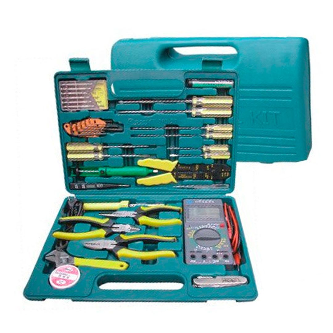 Набор Poholy NO.97B, для прокладки электрических или автомобильных сетей, 36 инструментов / Измерительный инструмент