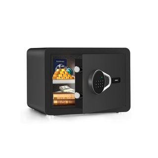 Сейф Deli "T540", электронный код + ключ, 250*350*250 мм, 9,5 кг / Сейфы
